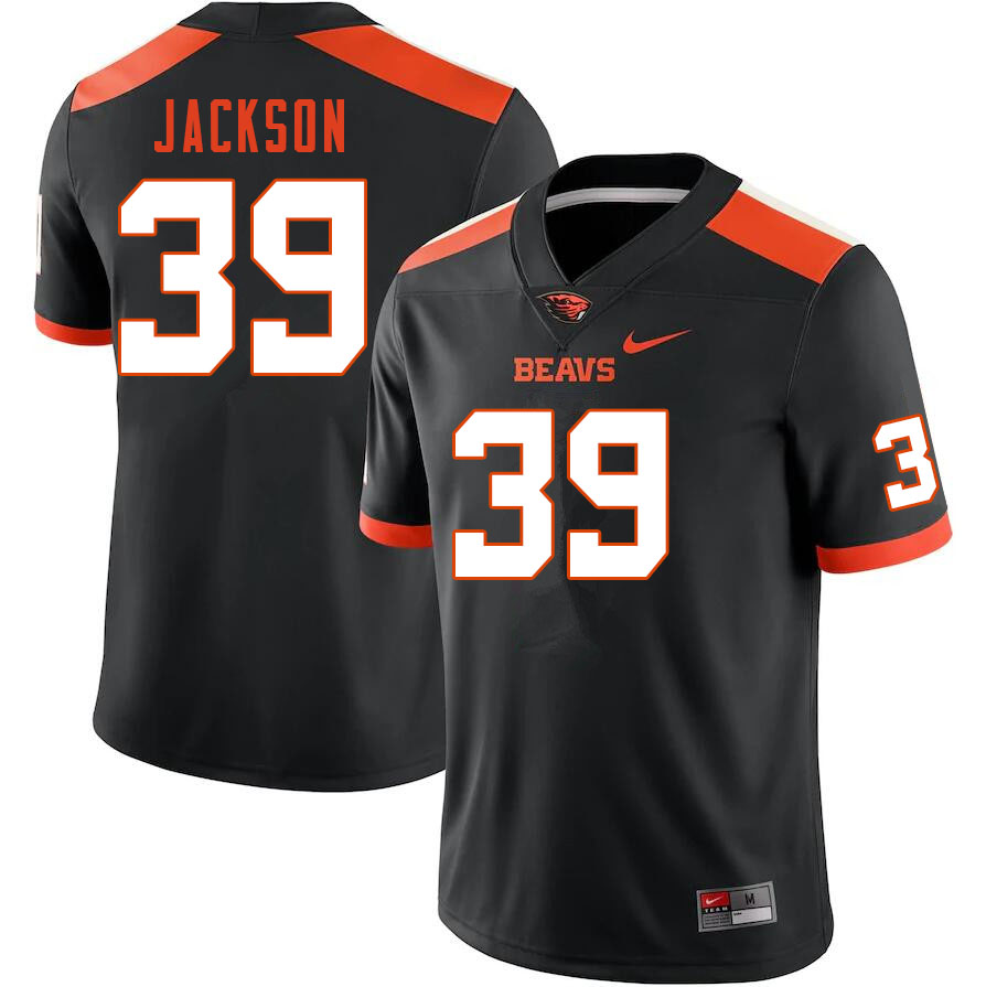Men #39 Dante Jackson Oregon State Beavers College Football Jerseys Sale-Black - Click Image to Close